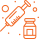 orange syringe icon